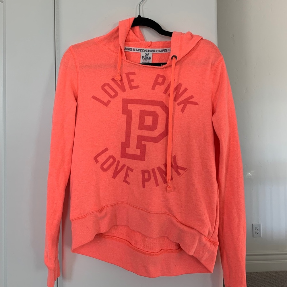 Pink hoodie